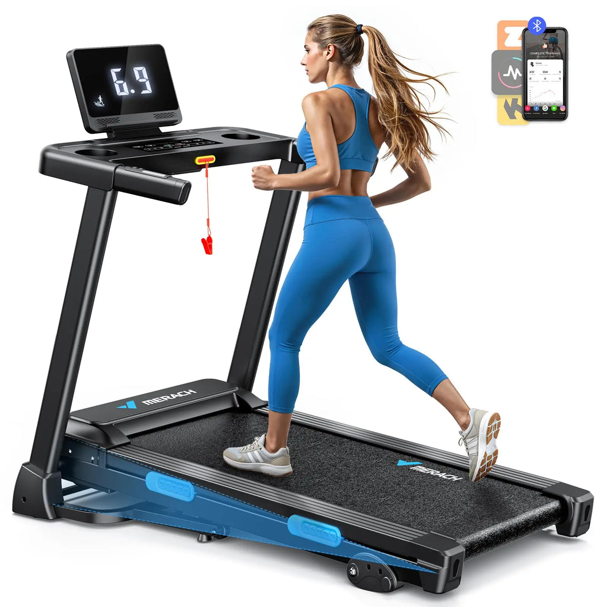 Cardio Fitness Foldable Treadmill