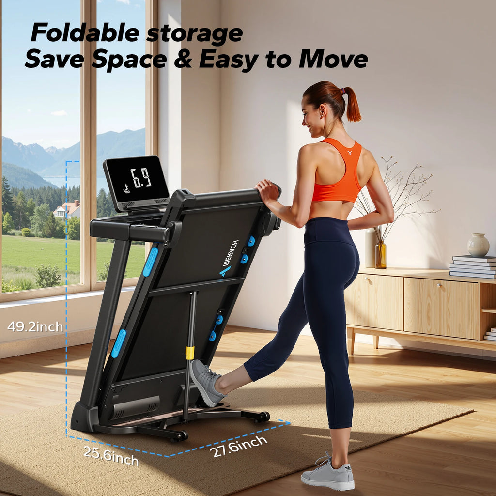 Cardio Fitness Foldable Treadmill