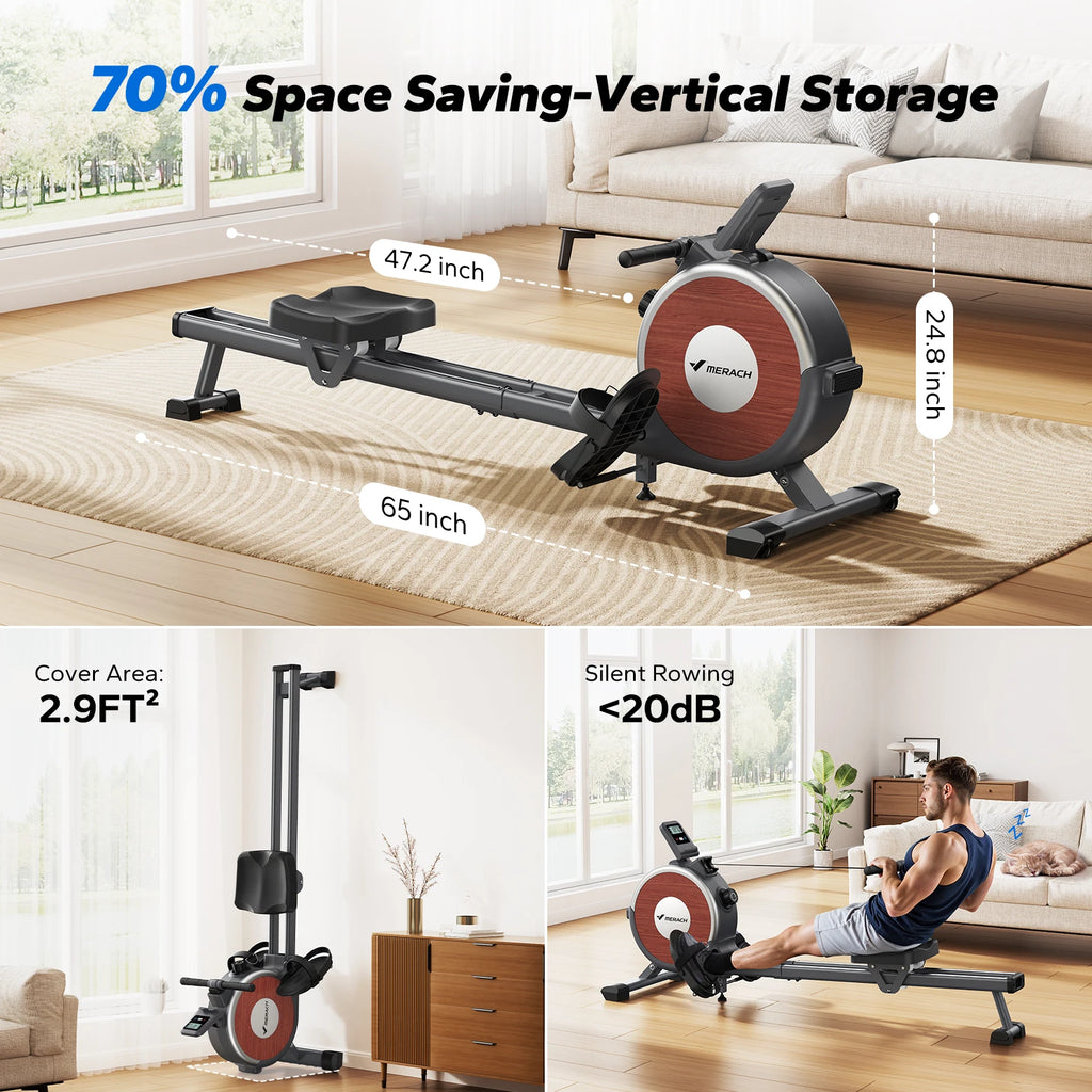 Magnetic Rowing Machine