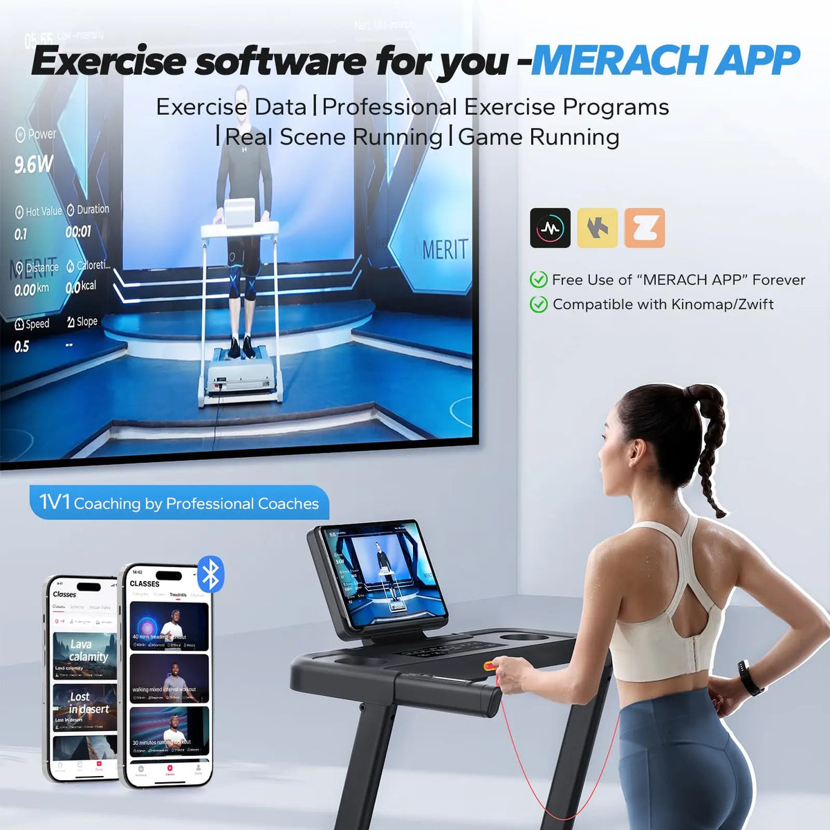 Cardio Fitness Foldable Treadmill