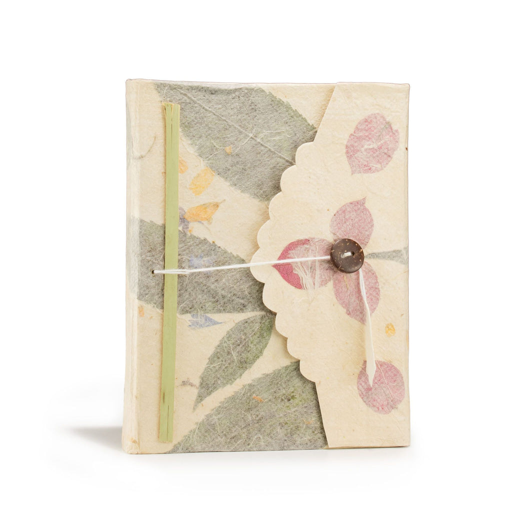 Lokta Bougainvillea Notebook – Medium (15x12cm) – 45 Leaves