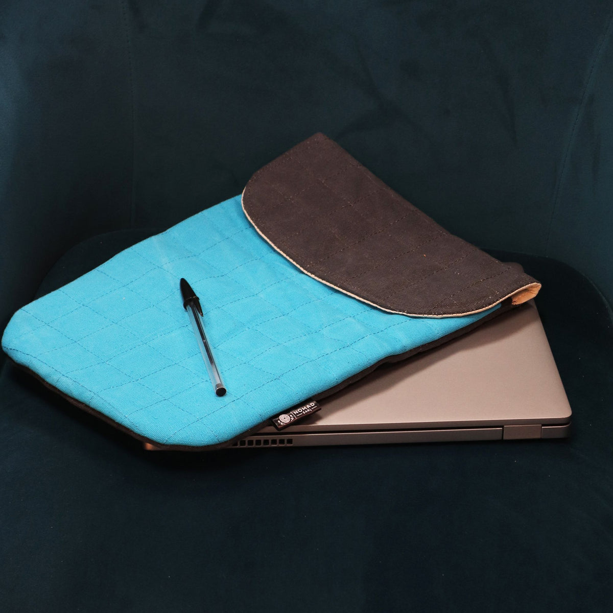 13 inch Laptop Padded Pouch - Crazy Yellow