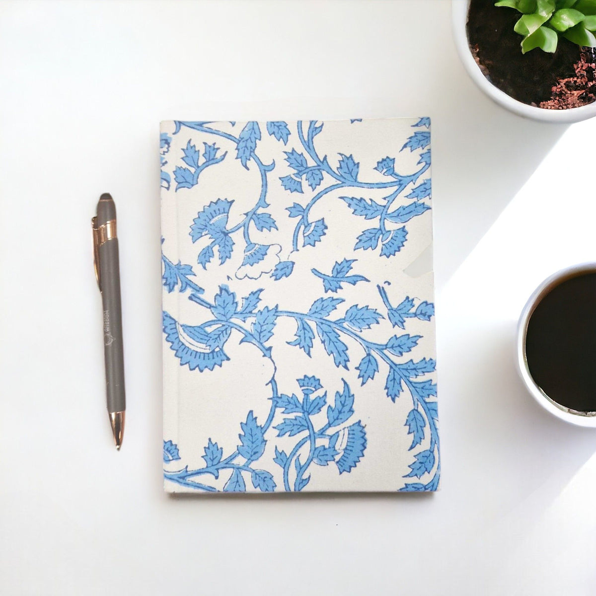 Set Of 3 Cotton Notebooks