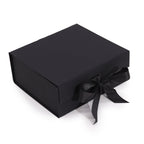 Luxury Gift Boxes With Bow – Black Set of 3