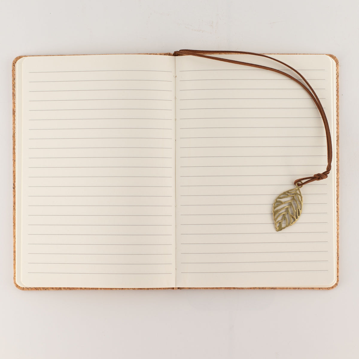 A5 Intention Note Book - LCD Wipe Screen - Cork Leather Effect - 80 Leafs