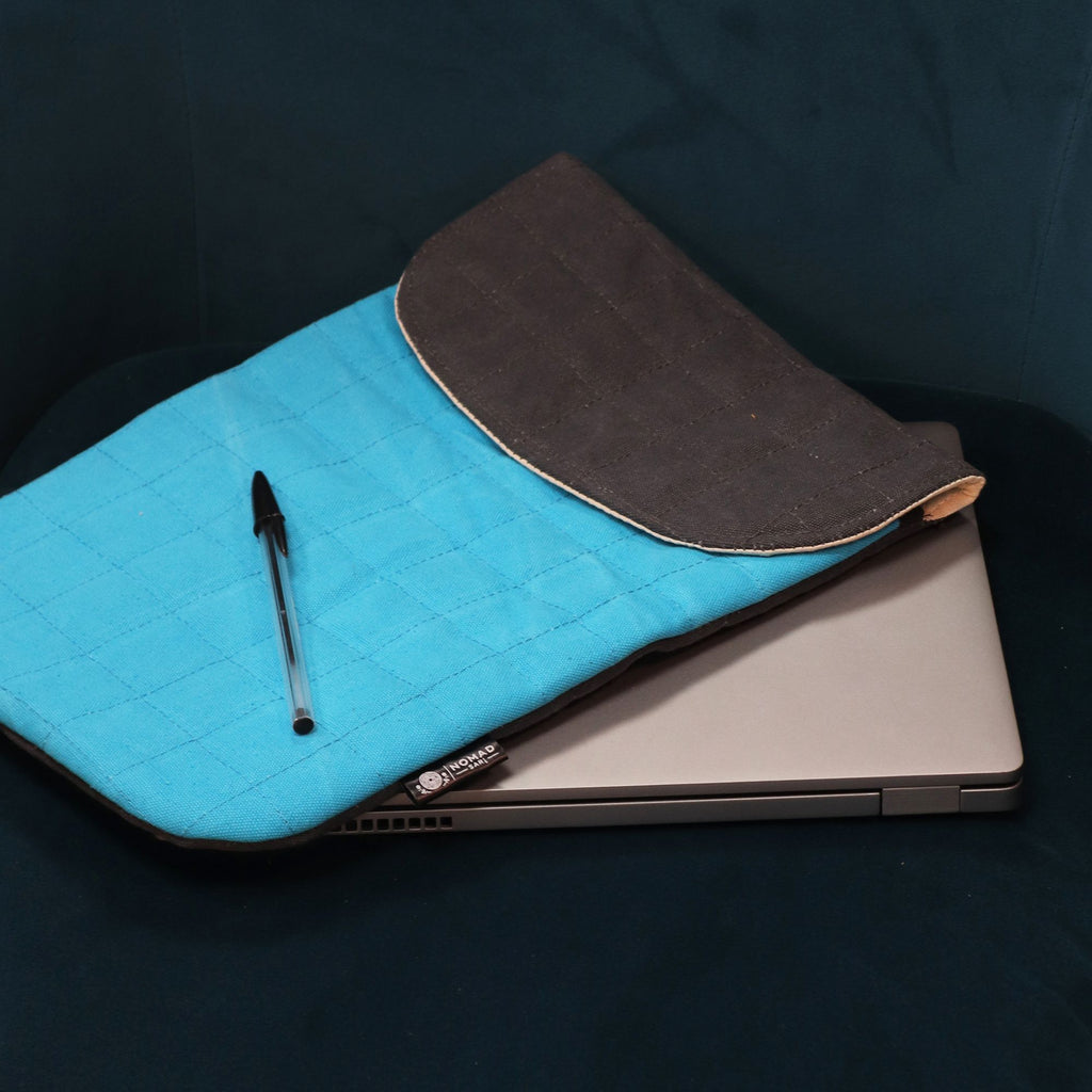 13 inch Laptop Padded Pouch - Crazy Yellow