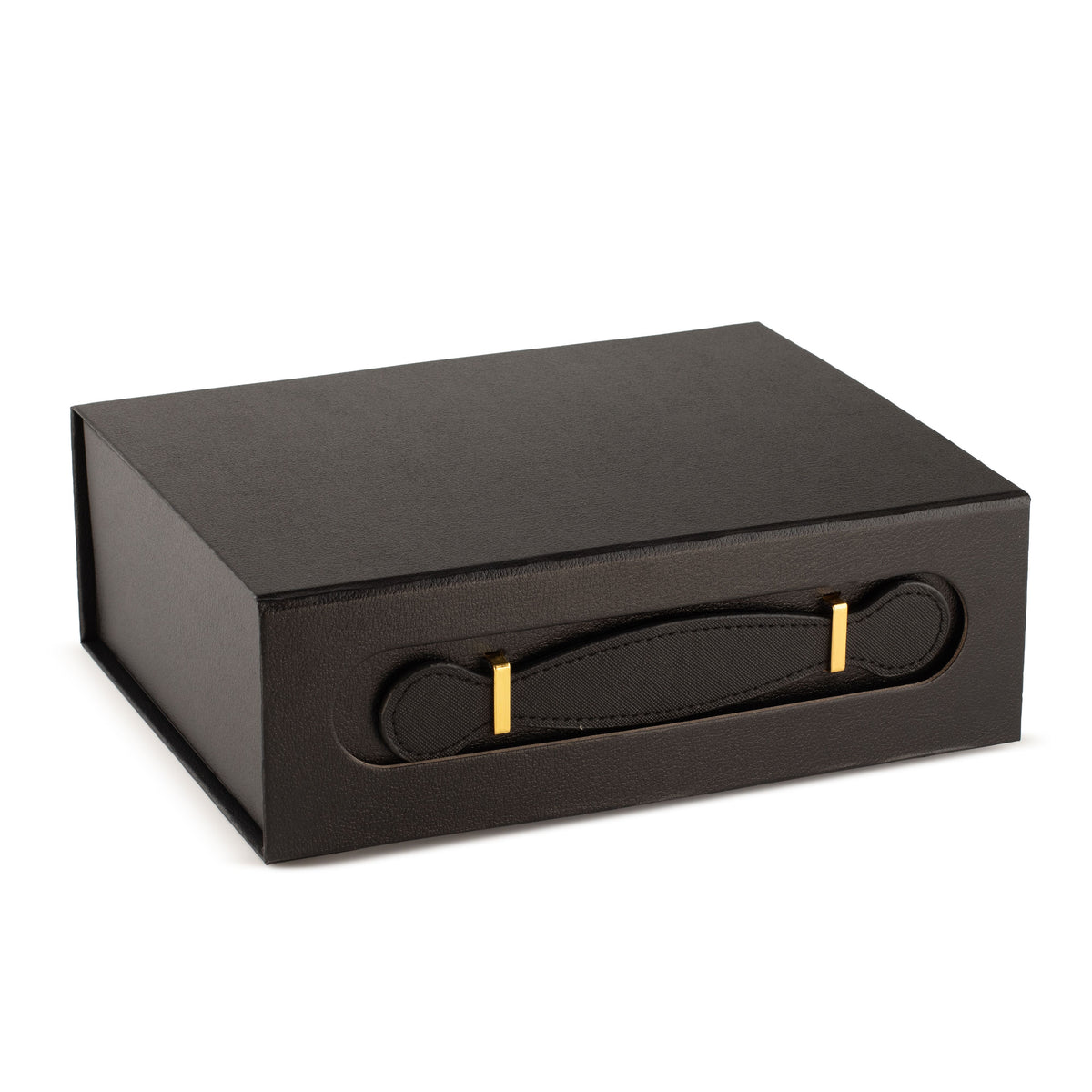 4 Luxury Hamper Gift Boxes - 2 White / 2 Black