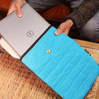 13 inch Laptop Padded Pouch - Crazy Yellow