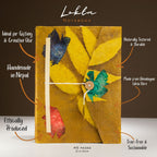Set Of Two Lokta Notebooks