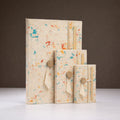Set Of 3 Lokta Mixed Colour Notebook