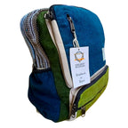 Large Stylish Backpack - Perfect Day Rucksack In Teal & Sage Colour