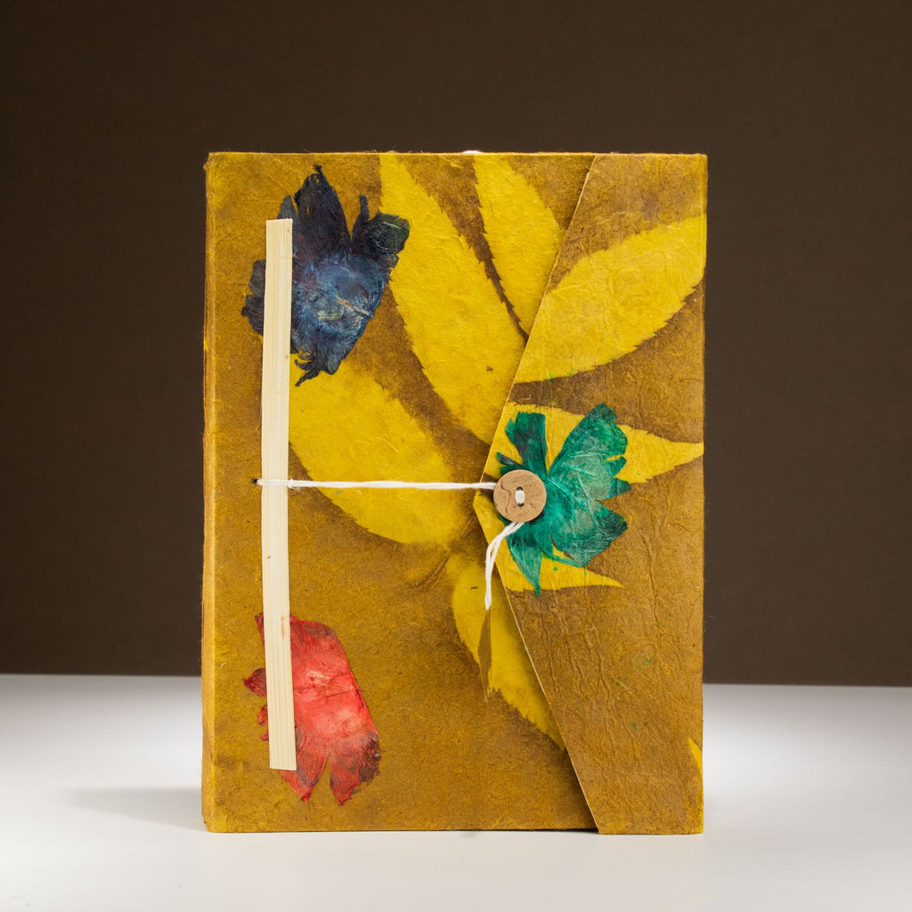 Set Of Two Lokta Notebooks