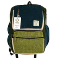 Large Stylish Backpack - Perfect Day Rucksack In Teal & Sage Colour