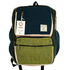 Large Stylish Backpack - Perfect Day Rucksack In Teal & Sage Colour
