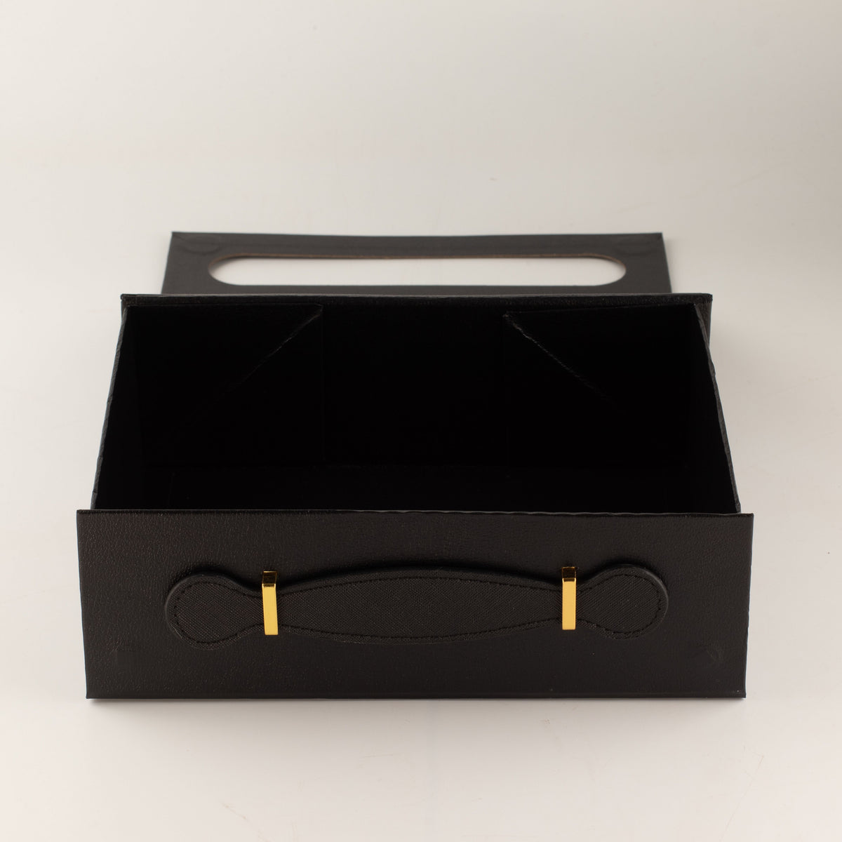4 Luxury Hamper Gift Boxes - 2 White / 2 Black