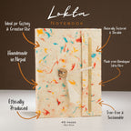 Set Of 3 Lokta Mixed Colour Notebook