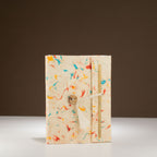 Set Of 3 Lokta Mixed Colour Notebook