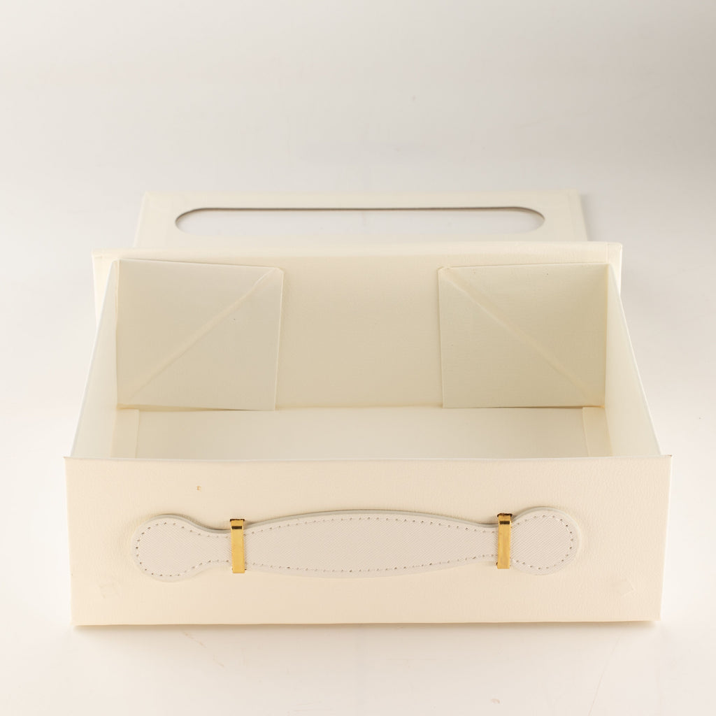 Luxury Wine & Hamper Gift Box - Ivory