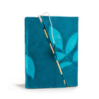 Bamboo Lock Notebook – Medium (15x12cm) – 45 Leaves – Midnight Blue