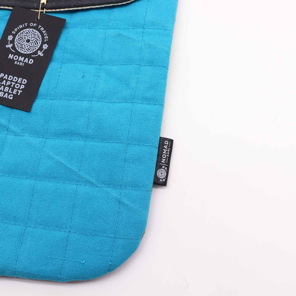 Laptop Padded Pouch - Terrific Turquoise