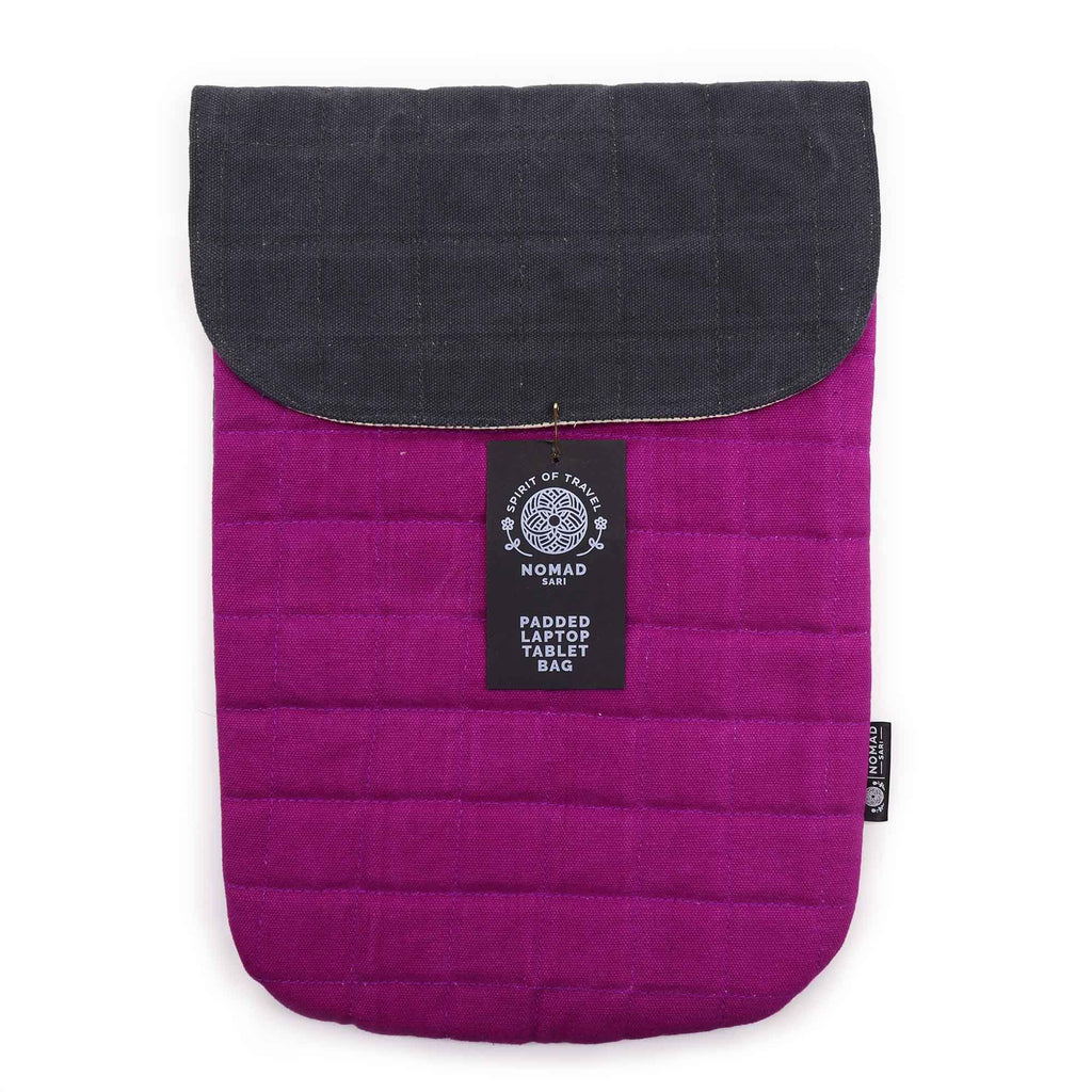 Laptop Padded Pouch - Purple Haze