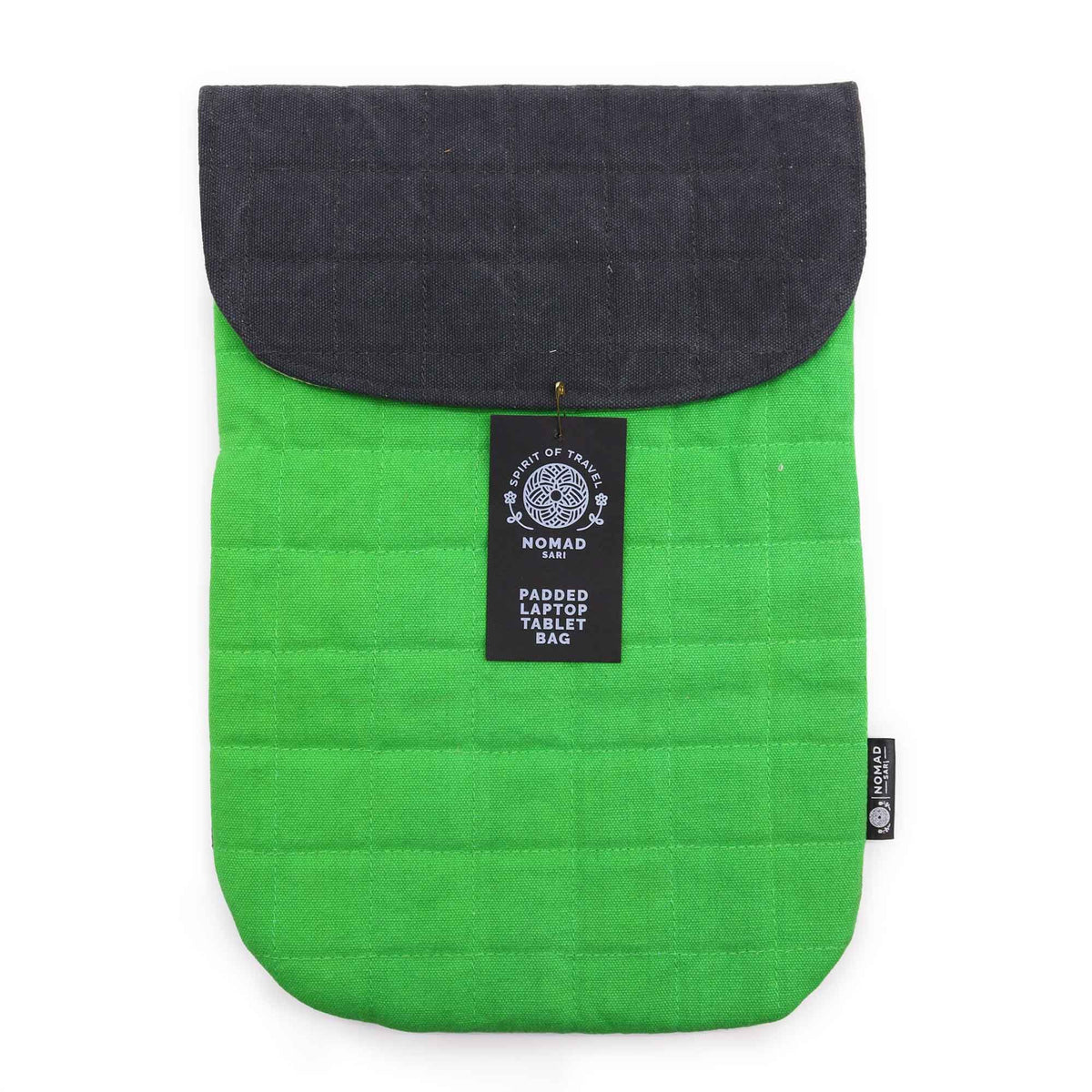 Laptop Padded Pouch - Green