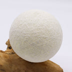 Driftwood Cotton Luna Ivory Shade  Lamp
